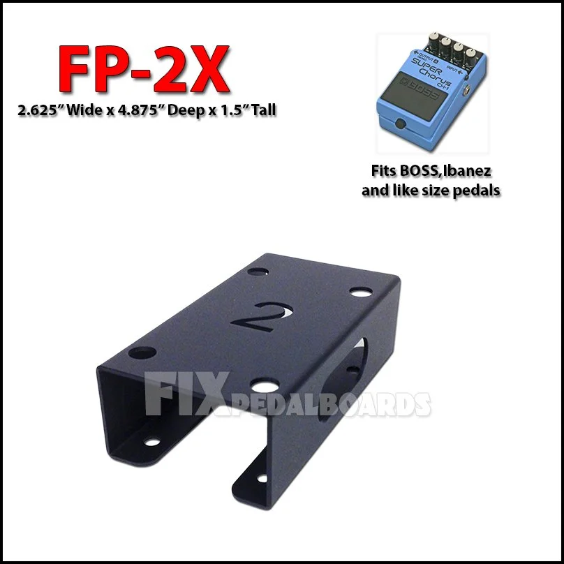FP-2X Pedal Riser — FIX Pedalboards
